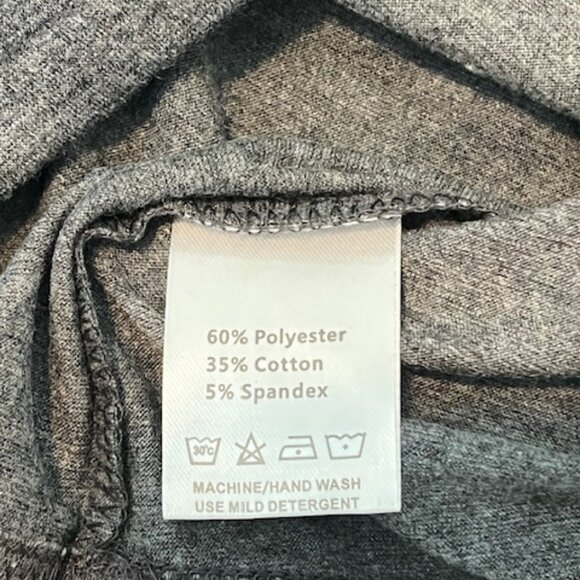 NWOT Ladies T-shirt Sign Language "Be Kind".  Gray. Size X Large.  ASL - Picture 5 of 7